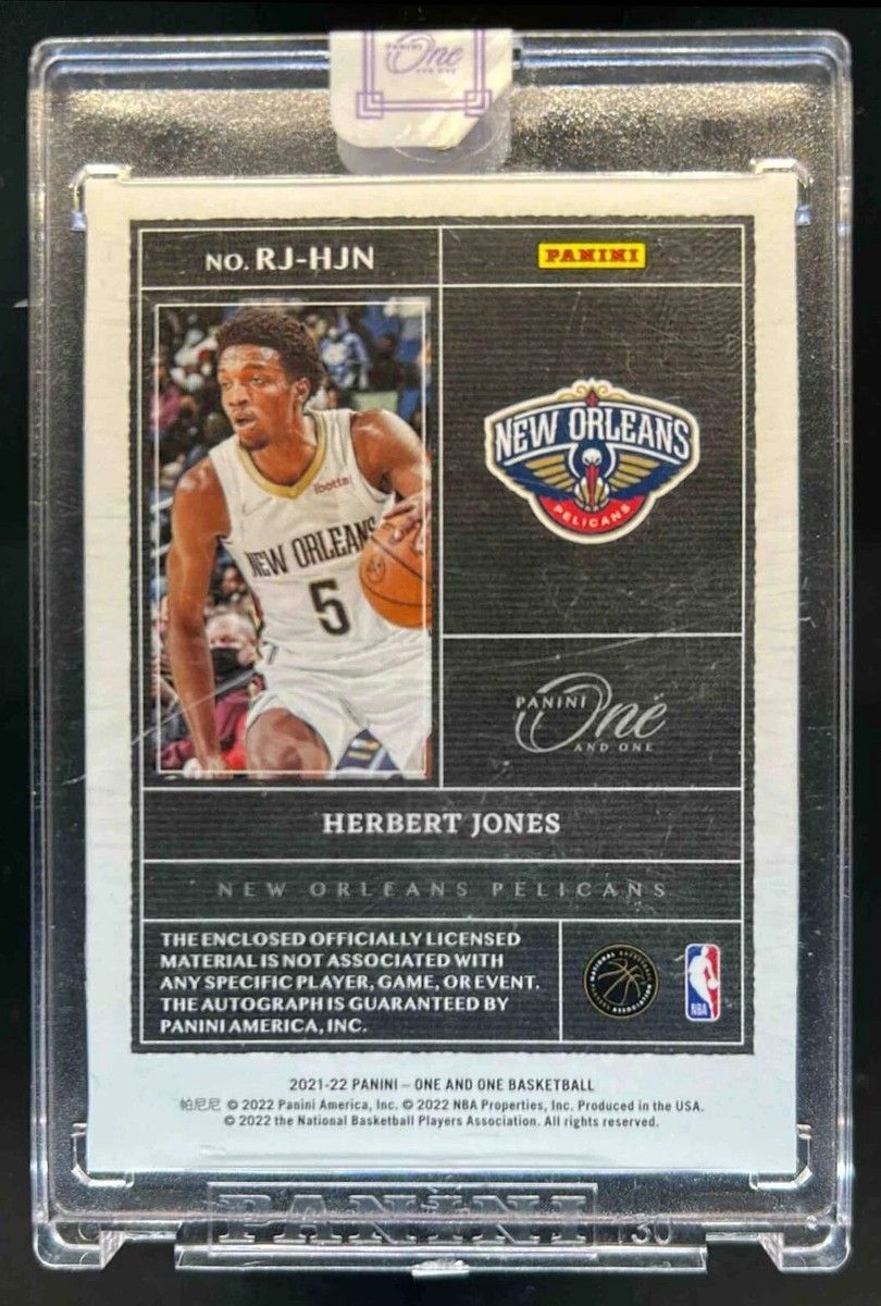 その他 21-22 NBA select Herbert Jones RC 2021-22 Panini Select - Rookie Signatures Herbert Jones #RS