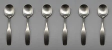 SET OF SIX - Oneida Stainless Flatware - PAUL REVERE -  Baby Spoons * COMMUNITY