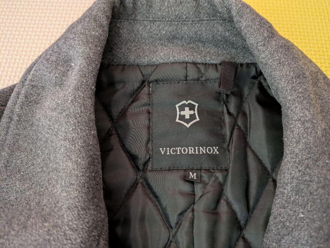 ピーコート VICTORINOX Victorinox Grey Peacoat Size M Men's Designer Outerwear | eBay