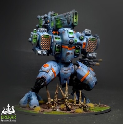 KV128 Stormsurge TAU warhammer 40K ** COMMISSION ** painting | eBay