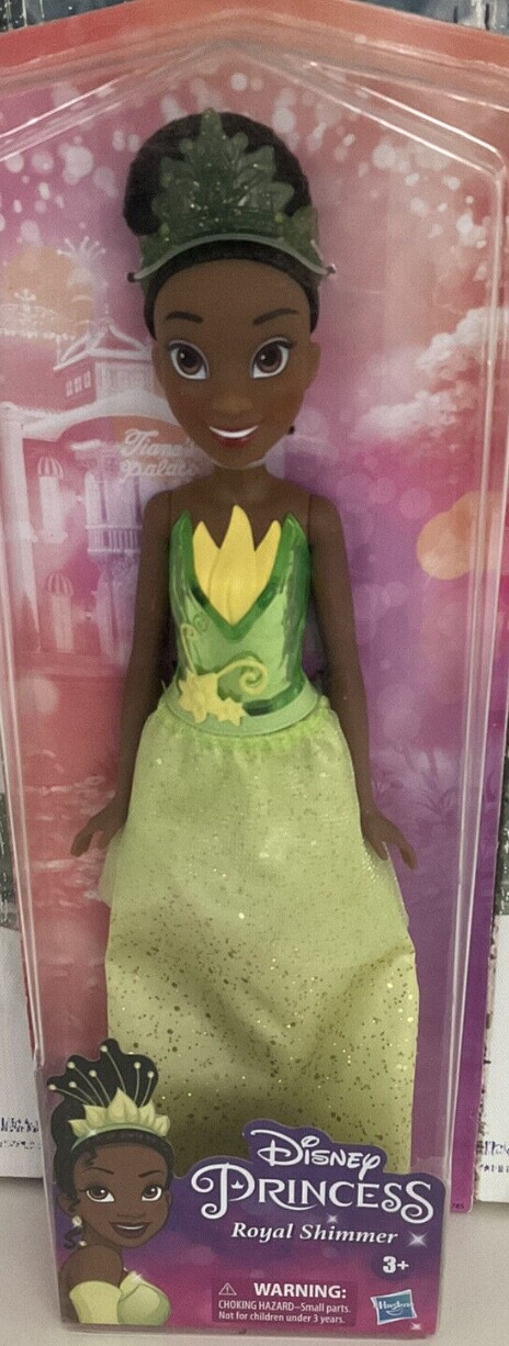 Disney Princess Royal Shimmer Tiana Doll By Hasbro **New Boxed**
