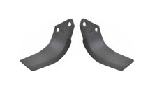 20 Zappe zappette CURVE per fresa Maschio tipo U 10 dx 10 sx con foro 14,5m