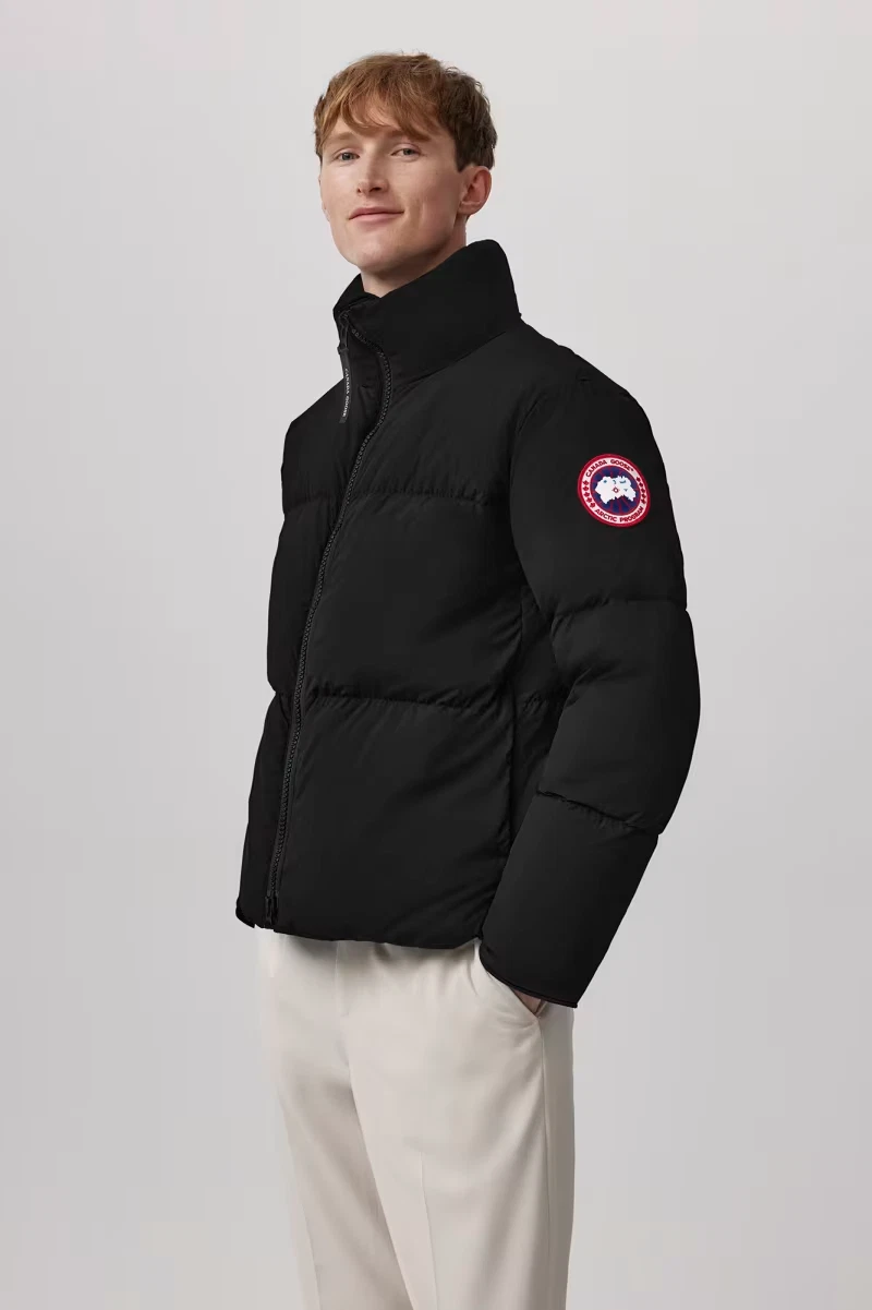 NUOVO Canada Goose Uomo Lawrence Puffer Jacket Nero Taglia XL #DC252