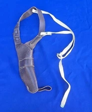 Vintage JAY PEE Brown Leather Shoulder Rig For Revolver Right Hand