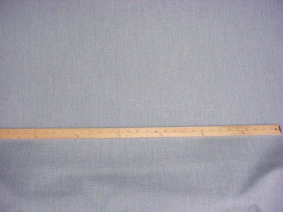 Tela de tapicería para cortinas 9Y Holly Hunt 210 nueva bahía de lino azul polvoriento Foto 2 de 4