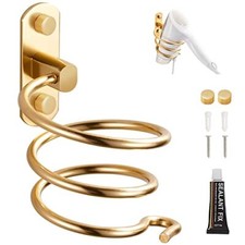 NAMIS Porta Asciugacapelli da Muro Mensola di Asciugacapelli Acciaio Inossidabil