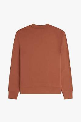 FRED PERRY☆ Crew Neck Sweatshirt CINNAMON Fred Perry Crew Neck Sweatshirt (Cinnamon) | eBay UK