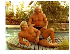 Steve Keirn Stan Lane The Fabulous Ones 8.5x11 Pro Wrestling WWE WWF AWA