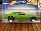 Hot Wheels 2001 First Editions 1971 PLYMOUTH MOPAR GTX VINTAGE SUBLIME GREEN
