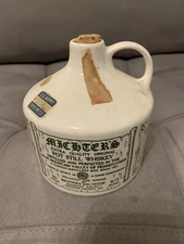 Michter’s Whiskey Antique Bottle from US Army Mess Hall 4/5 Quart Empty