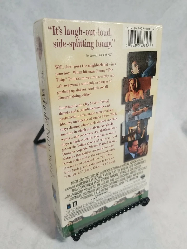 The Whole Nine Yards (VHS 2000)  Brand New Sealed Warner Watermark - Image 2 of 2