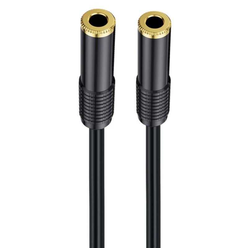 6.35mm to 6.35mm Female Audio Extension Cable for Amplifier Keyboard Guitar 1.8m - Image 2 of 4