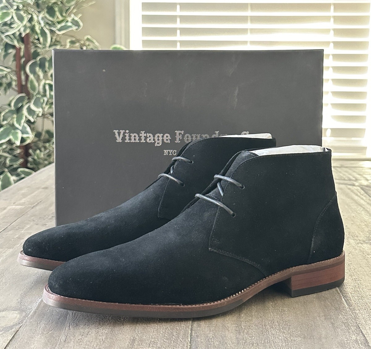 Vintage Foundry Co. Men\'s Aldwin Chukka Boots Black Men main image 4