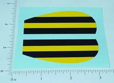 Tonka Vee Plow Snowplow Sticker Pair TK-102