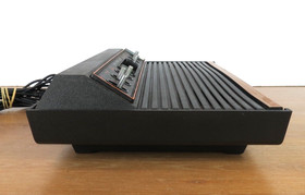 Atari CX-2600 6-Switch Console Bundle 2 Joysticks 2 Paddles OEM Power - WORKING