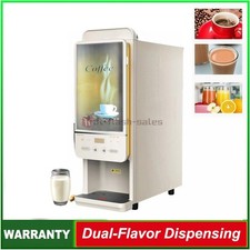 2 Flavors Instant Coffee Maker Office Coffee Machine Soybean Milk Commercial