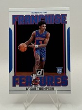 2023-24 Panini Donruss Franchise Features Ausar Thompson RC Detroit Pistons #8