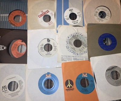 HUGE LOT OF 300  + SOUL R&B DISCO FUNK 45RPM VINYL 7'' RECORDS WLP