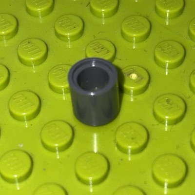 10x LEGO  6100030 - 18654 - Technic, Pin Verbinder Rund 1L Dunkelgrau
