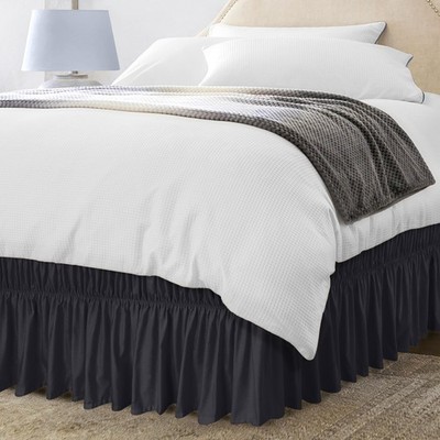 Utopia Bedding Full Elastic Bed Ruffle - Easy Wrap Around Ruffle - Microfiber...