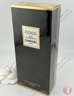CHANEL Coco Eau de Toilette EDT 3.4oz./100ml Spray NEW Sealed Box 100% AUTHENTIC