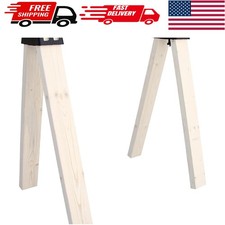 Easy-To-Use Sawhorse Brackets, Set of 2 - 250Lbs Each, Perfect for DIY Projects