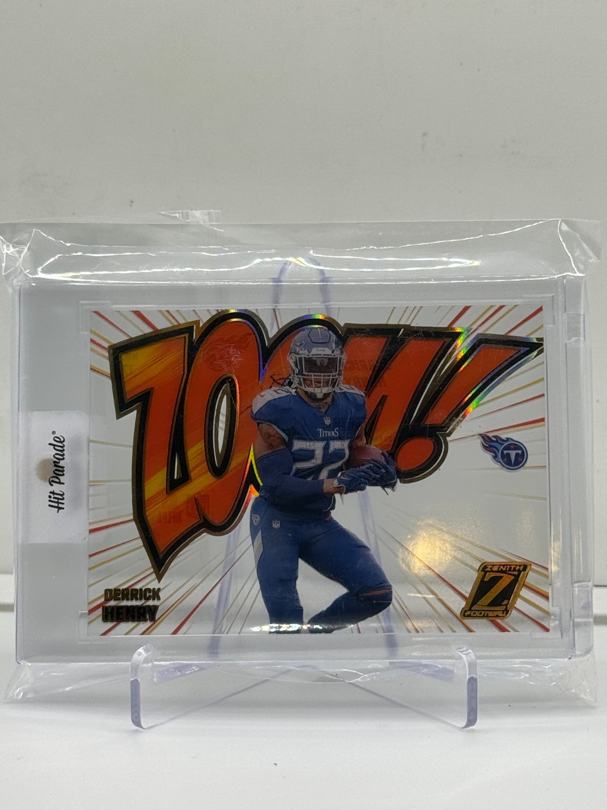 2023 Panini Zenith Zoom! Derrick Henry #17 Tennessee Titans Case Hit SP