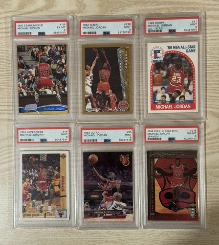 Michael Jordan PSA Graded Card Lot 🔥 🐐