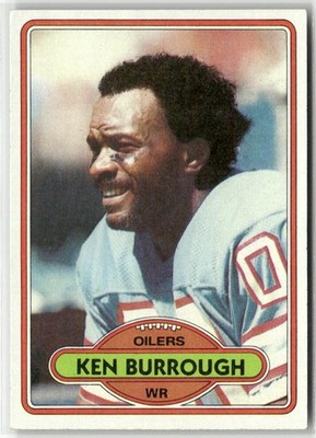 1980 TOPPS #471 KEN BURROUGH HOUSTON OILERS