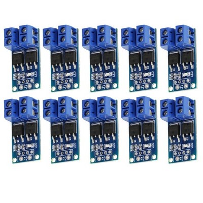 10 Pcs High Power Trigger Switch Driver Modules for LED Strips and Motors