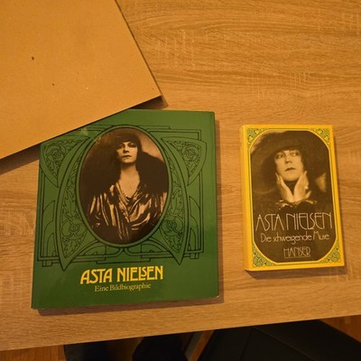 2x ASTA NIELSEN EINE BILDBIOGRAPHIE & ASTA NIELSEN DIE SCHWEIGENDE MUSE TOP ZUS