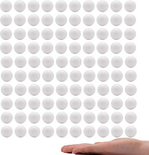 1 Inch Mini Craft Foam Balls White Smooth Polystyrene Foam Balls Small for Art H
