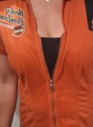 Harley-Davidson medium Full Zip SS PRESTIGE Colorblocked Garage Shirt 99090-09VW