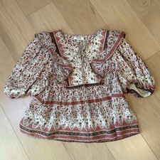 SEA New York Quilted Floral Ivette Top Puff-S...