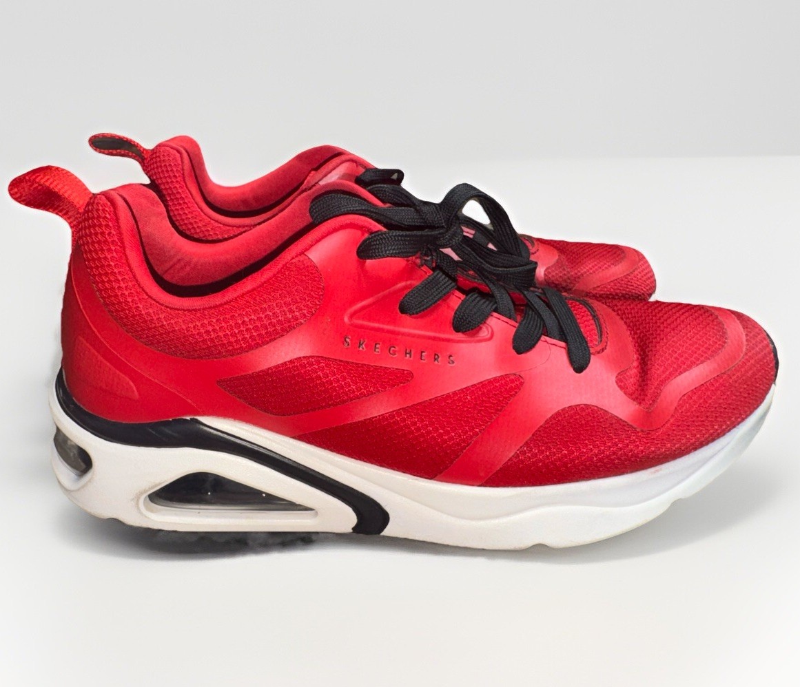 SAOLA Scarpe da corsa Skechers uomo Air Uno 183070 rosso bianco sneakers taglia 7 5 come nuove ?