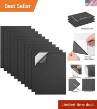 Versatile Black Sticky Foam Sheets 9x12 Inch - Perfect for Scrapbooking  DIY