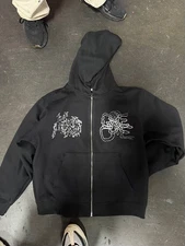 Ken Carson Antagonist 2.0 Tour 2025 Merch Zip Hoodie