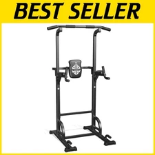 Stable 450lbs Pull Up Dip Station for Full Body Workout