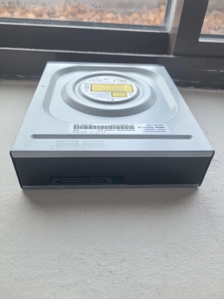 LG Interno SATA 24x DVD CD Super Multi Grabadora DVD Grabadora Unidad MDisc Foto 4 de 4