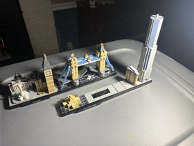 Lego Architechture Lot, New York 21034 and London 21028 Incomplete