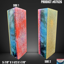 Knife Handle Scales Turning Block Multicolor 07626