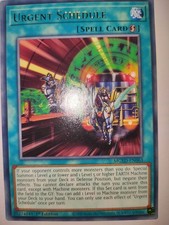 Urgent Schedule MGED-EN063 Rare 1st Edition M/NM Condition
