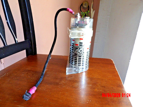 Scosche 500k Microfarand Car Audio Power Capacitor