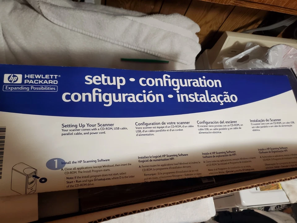 HP Scanjet Flatbed 5200Cse Color Scanner-Sealed - Image 4 of 4