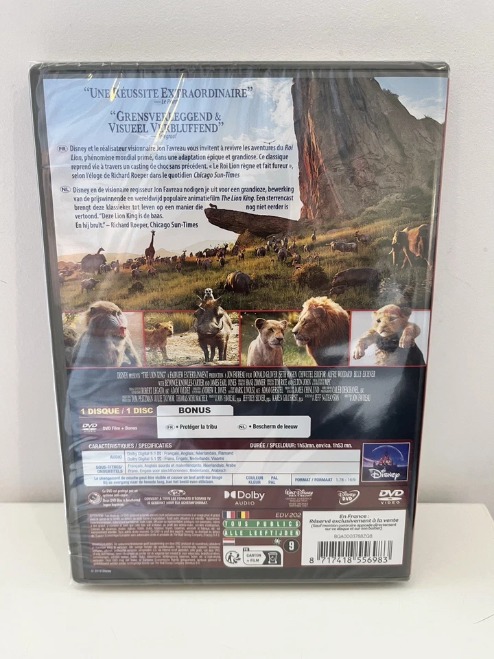 DVD Le Roi Lion Le Film Neuf sous Blister - Photo 2/4