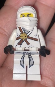 Lego nj0001 Zane The Golden Weapons mini-figure from 2504, 2506, 2507 Htf