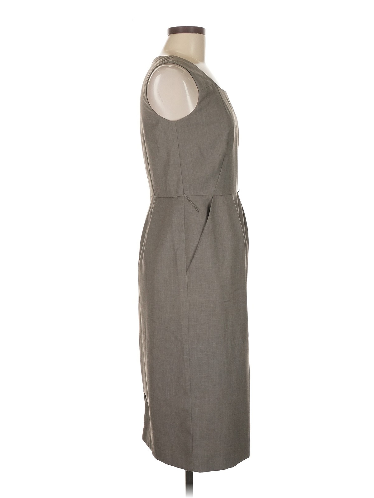 Calvin Klein Women Gray Casual Dress 6 thumbnail 3