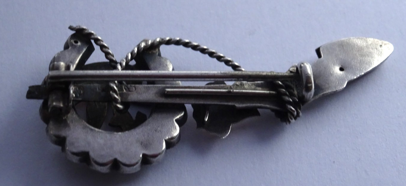 Fabulous Victorian solid sterling silver & rose g… - image 6