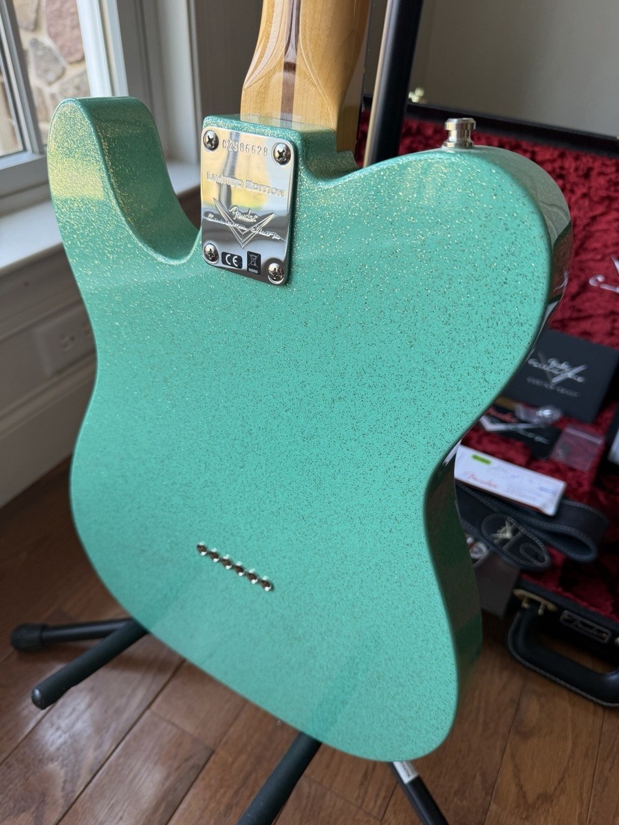 2025 Fender Custom Shop Telecaster W25 Custom Deluxe NOS Seafoam