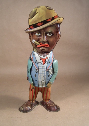 1930's Louis Marx Tin Litho Wind-up ANDY with Cane / Correll & Gosden